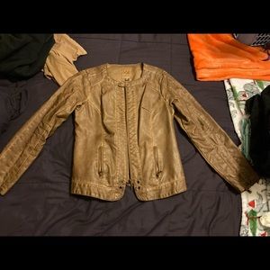 Small pleather jacket